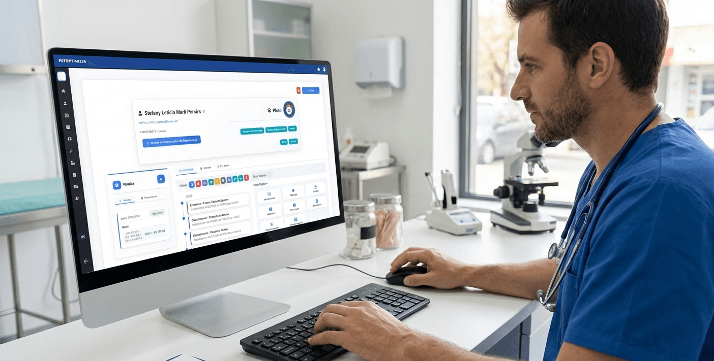 Pet Optimizer — plataforma de gestão veterinária